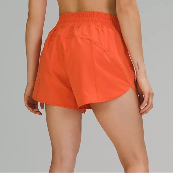 ❤️LULULEMON TRACK THAT MR SHORT 5”-WARM CORAL-6/8 - Picture 5 of 11
